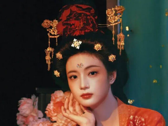 Giant Floral Headdresses and Tang Drama Myths